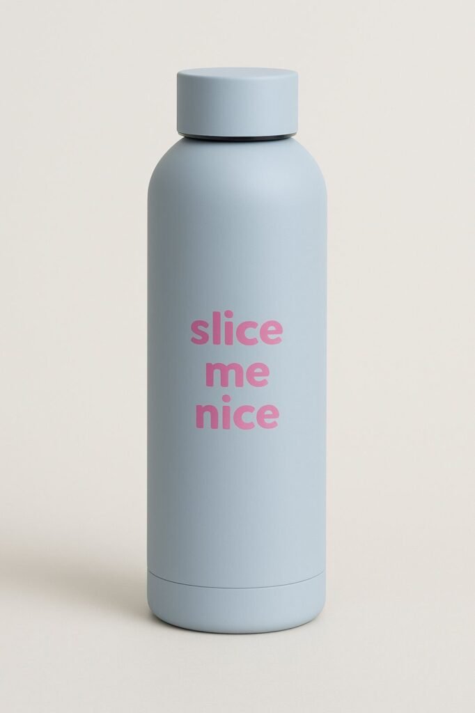Water Bottle “slice me nice”💦💦