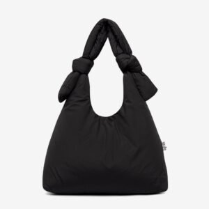LEFRIK BIWA BLACK TECH PUFFY SHOULDER BAG