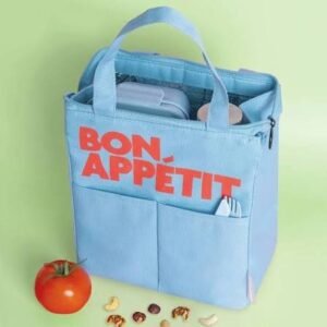 Helio FerrettiInsulated Lunch Bag Bon Appetit - Blue