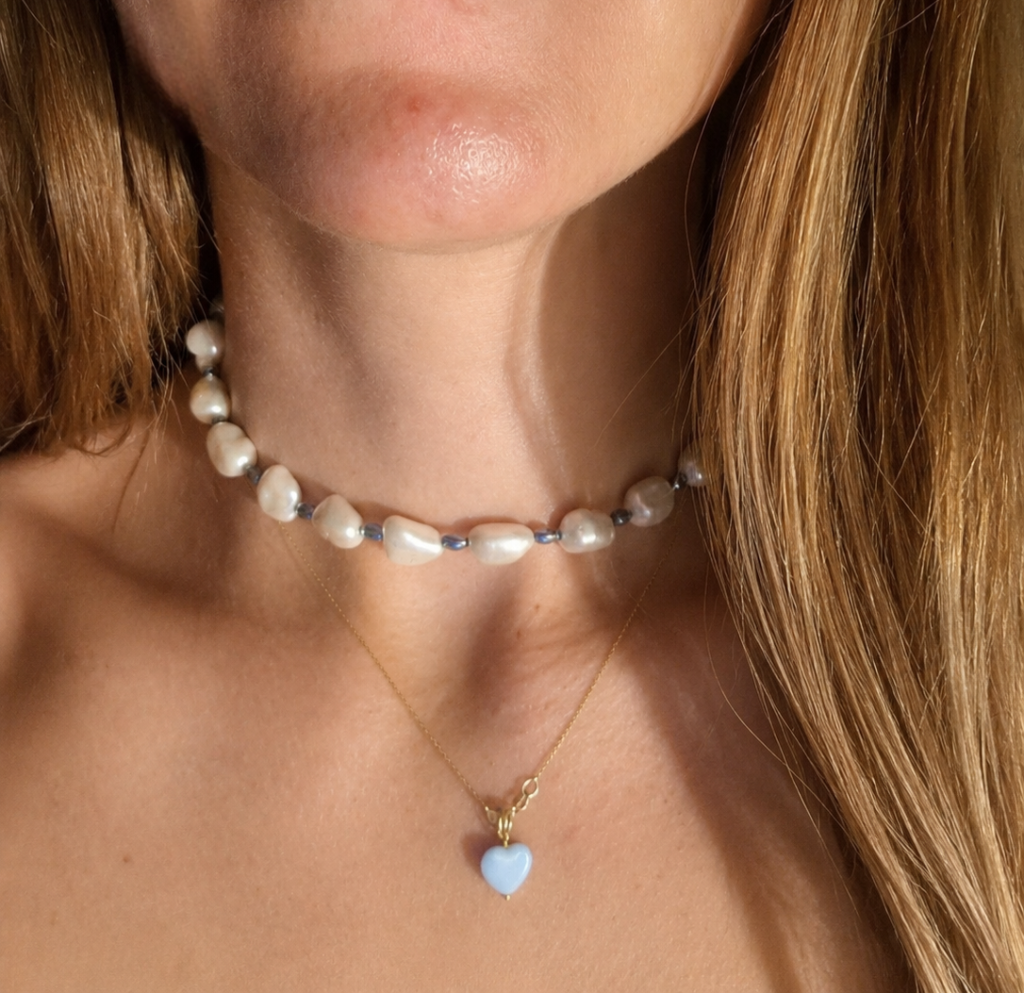 PEARL CHOKER.